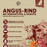bliss.grainfree Adult Angus-Rind mit Süsskartoffel & Karotte - getreidefreies Trockenfutter