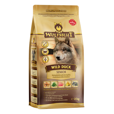 Wolfsblut Senior Wild Duck - Ente mit Kartoffel 2kg - 4yourdog