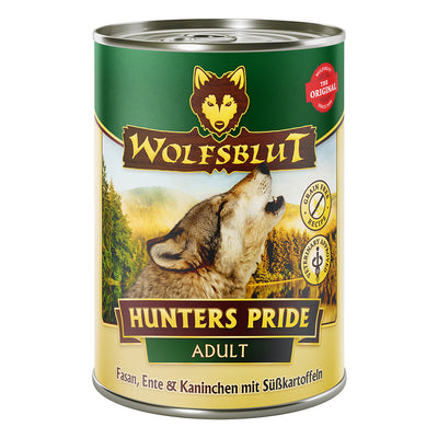 Wolfsblut Adult Hunters Pride - Fasan & Ente & Kaninchen 6x395g - 4yourdog