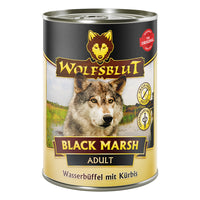 Wolfsblut Adult Black Marsh - Wasserbüffel mit Kürbis 6x395g - 4yourdog