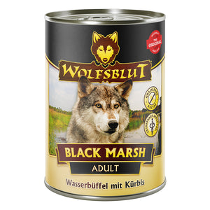 Wolfsblut Adult Black Marsh - Wasserbüffel mit Kürbis 6x395g - 4yourdog