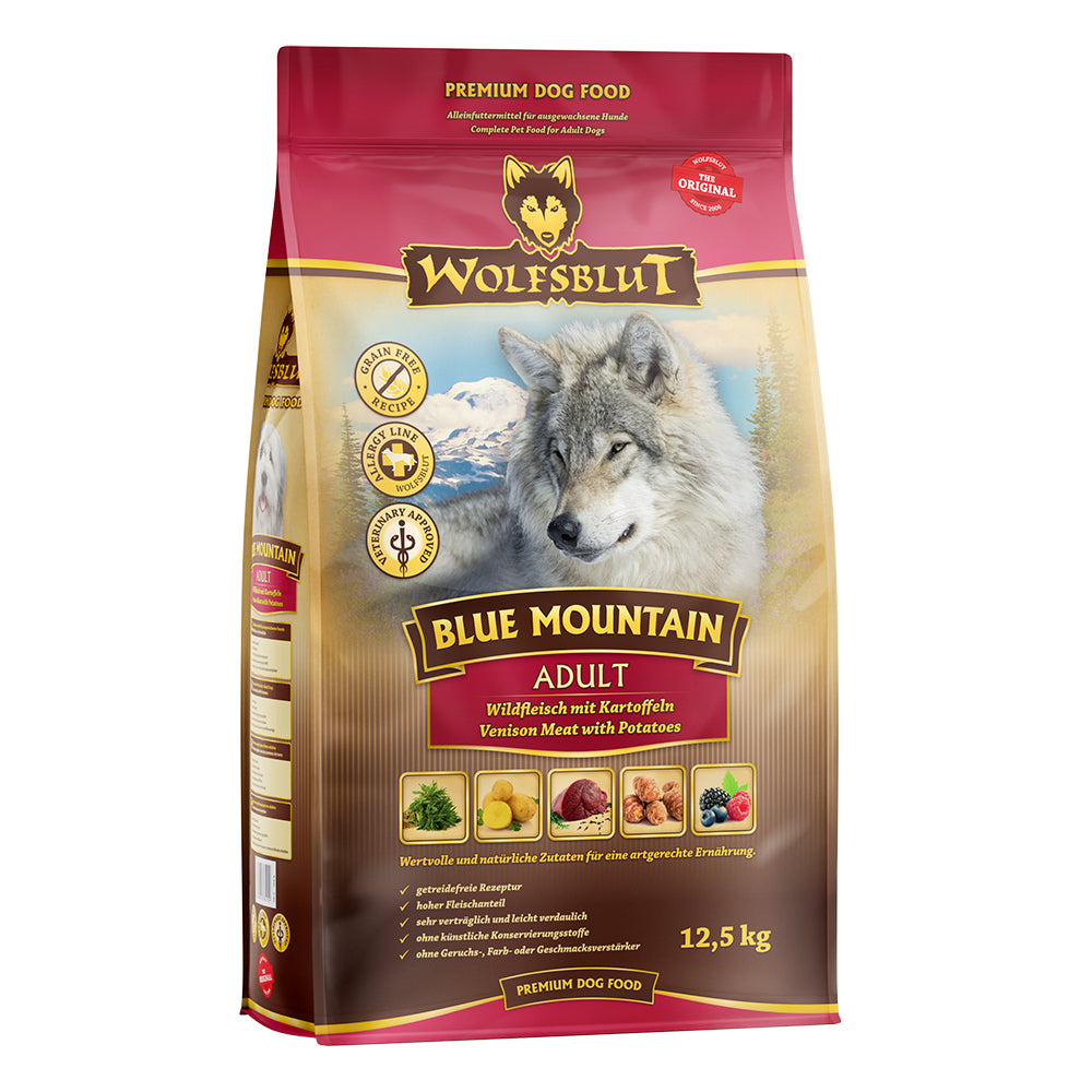 Wolfsblut Adult Blue Mountain - Wild mit Kartoffel 12,5kg - 4yourdog