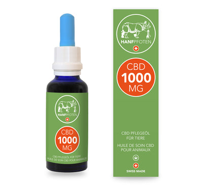 Hanfpfoten CBD Öl 1000 mg – 30 ml - 4yourdog