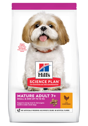 Hill's Science Plan Hund Mature Adult Small & Mini Trockenfutter Huhn - 6kg - 4yourdog