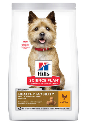 Hill's Science Plan Hund Adult Healthy Mobility Small & Mini Trockenfutter Huhn - 6kg - 4yourdog
