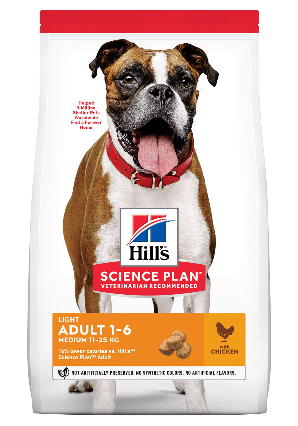 Hill's Science Plan Hund Adult Light Medium Trockenfutter Huhn - 14kg - 4yourdog