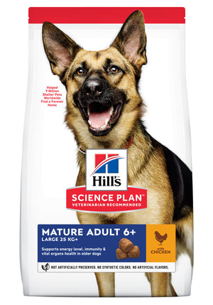 Hill's Science Plan Hund Mature Adult Large Breed Trockenfutter Huhn - 14kg - 4yourdog