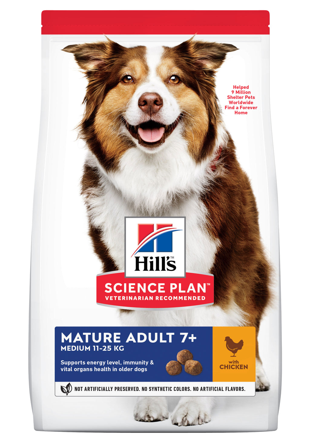 Hill's Science Plan Hund Mature Adult Medium Trockenfutter Huhn - 14kg - 4yourdog