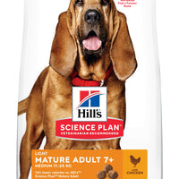 Hill's Science Plan Hund Mature Adult Light Medium Trockenfutter Huhn - 14kg  - 4yourdog