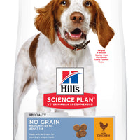 Hill's Science Plan Hund Adult ohne Getreide Medium Trockenfutter Huhn - 14kg - 4yourdog