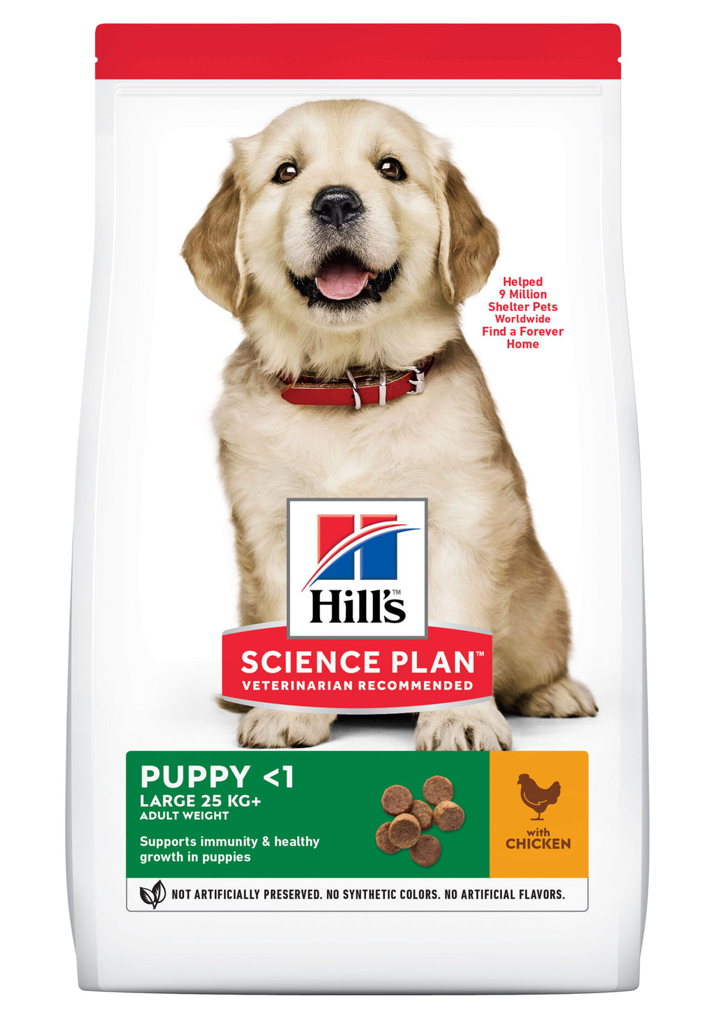 Hill's Science Plan Hund Puppy Large Breed Trockenfutter Huhn - 14,5kg - 4yourdog