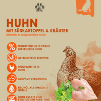 bliss.grainfree Adult Huhn mit Süsskartoffel & Kräuter - getreidefreies Trockenfutter