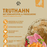 bliss.grainfree Adult Truthahn mit Süsskartoffel & Preiselbeere