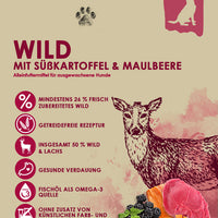 bliss.grainfree Adult Wild mit Süsskartoffel & Maulbeere