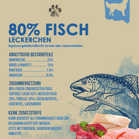 bliss.treats Leckerchen mit 80% Fisch