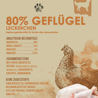 bliss.treats Leckerchen mit 80% Geflügel