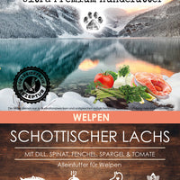 bliss.ultima Welpen Schottischer Lachs mit Dill, Spinat, Fenchel, Spargel & Tomate
