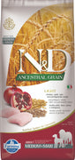 Farmina N&D Adult Light Medium/Maxi Huhn & Granatapfel 12kg - 4yourdog