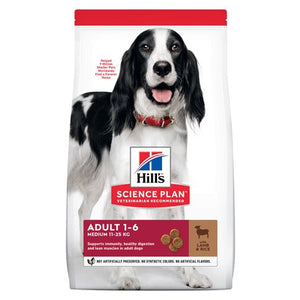 Hill's Science Plan Hund Adult Medium Lamm + Reis - 4yourdog