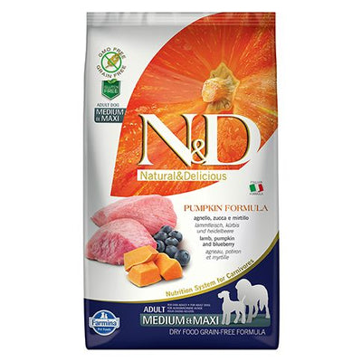 Hund Pumpkin Adult Medium/Maxi mit Lamm und Kürbis - 4yourdog