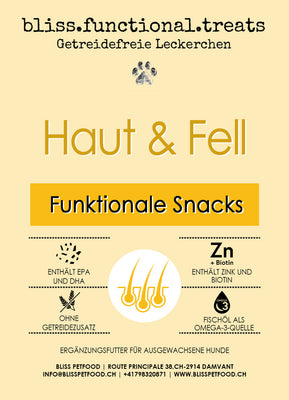 bliss.functional.treats Leckerchen Haut & Fell