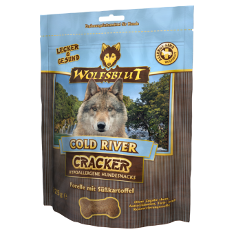 Wolfsblut Cold River Cracker mit Forelle & Süsskaroffel - 4yourdog