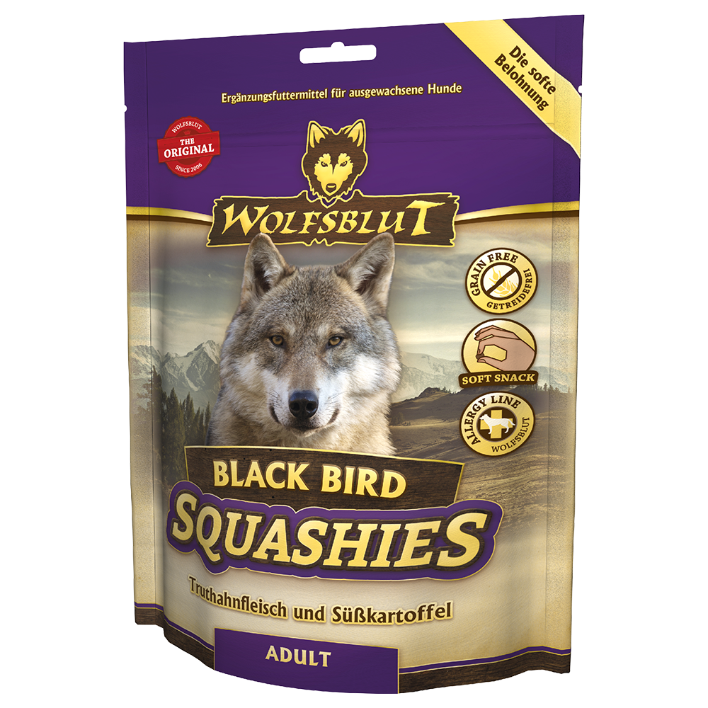 Wolfsblut Squashies Black Bird Adult - Truthahn mit Süsskartoffel - 4yourdog